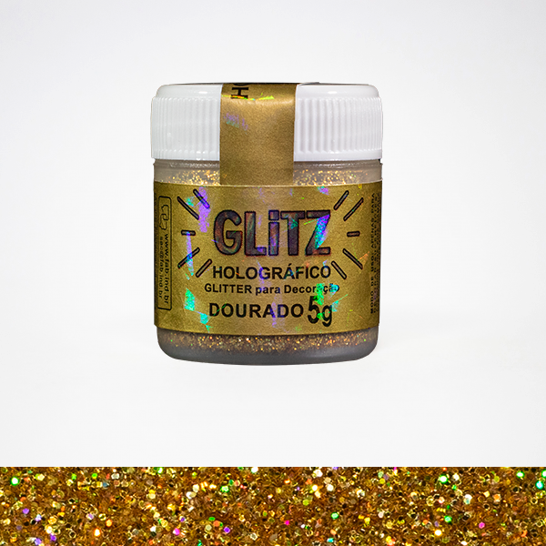 Producto - Glitter dorado Fab Glitz