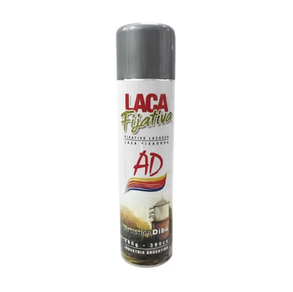 Producto - Laca barniz fijativa en aerosol brillante AD 390cc