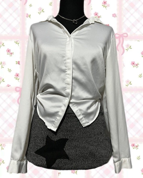Camisa blanca talle s