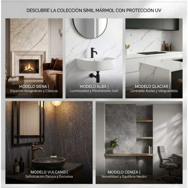 Producto - PLACAS simil Marmol UV - Rígidas - 1