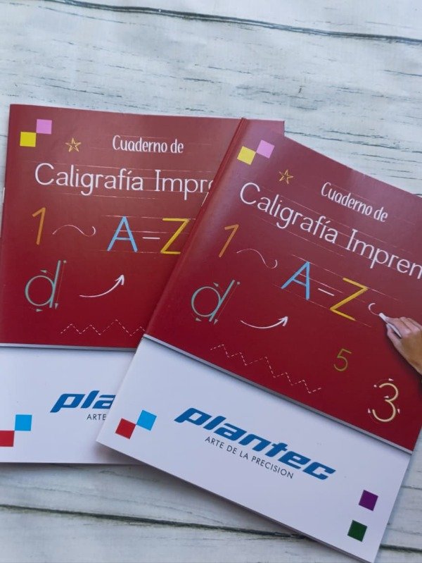 Producto - Cuaderno de Caligrafía Imprenta