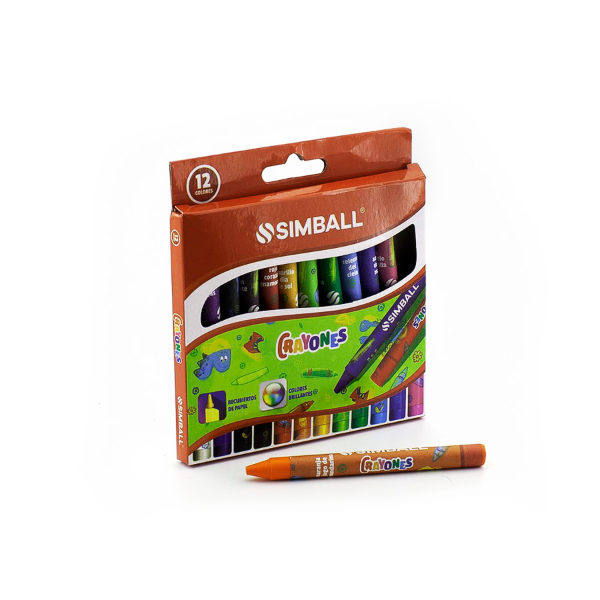 Producto - CRAYON CERA SIMBALL X12