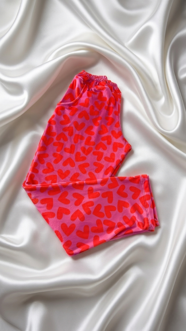 Producto - Pants Plush Love Rosa