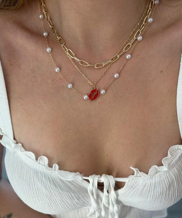 Producto - Collar triple kiss - 1