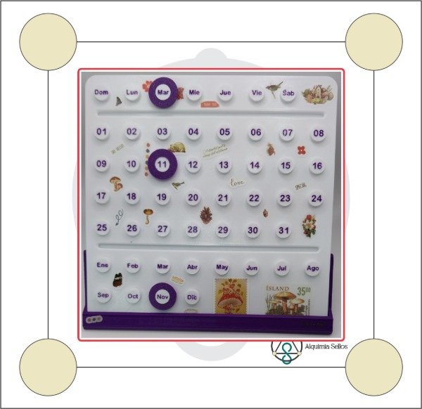 Producto - Calendario Perpetuo - Botones