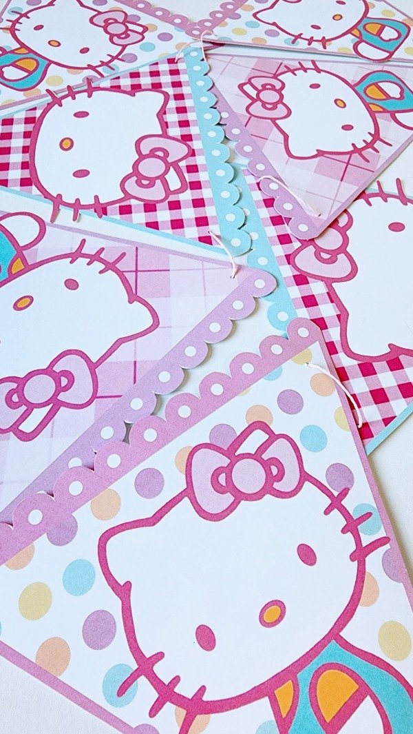 Producto - Hello Kitty Cotillón Kit Cumpleaños Completo - 9