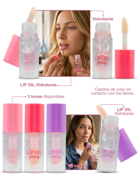 Producto - Lip oil pink 21