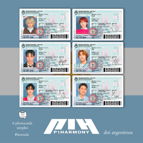 Producto - dni pack p1harmony