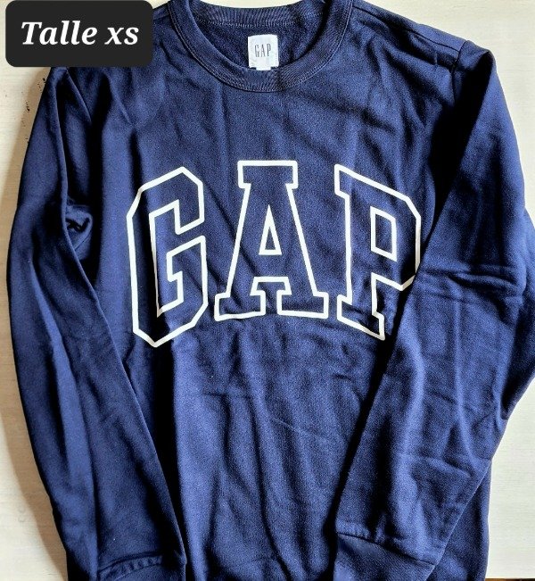 Producto - Buzo con friza gap talle xs azul