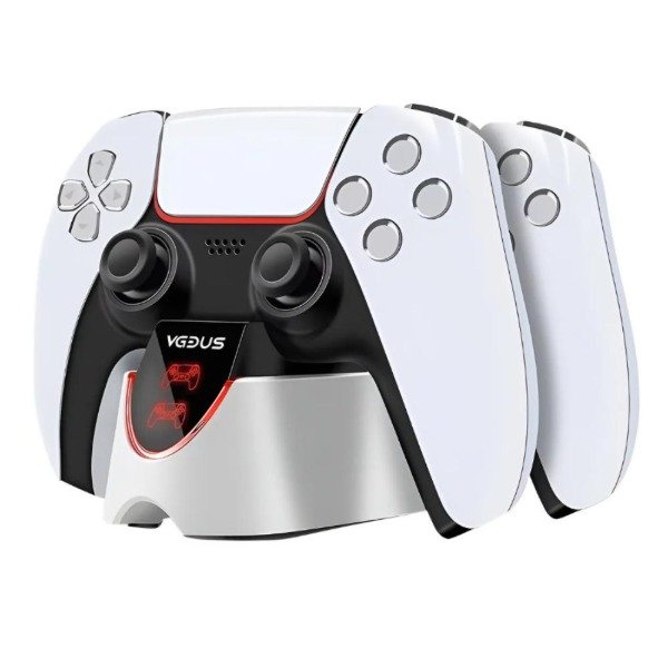 Producto - BASE DOBLE DE APOYO Y CARGA RAPIDA PARA JOYSTICK Ps5