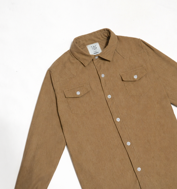 Producto - CAMISA OXFORD CAMEL CORDEROY - 3