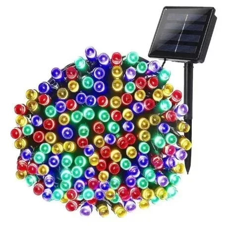 Producto - Luz led solar navidad 100LED multicolor