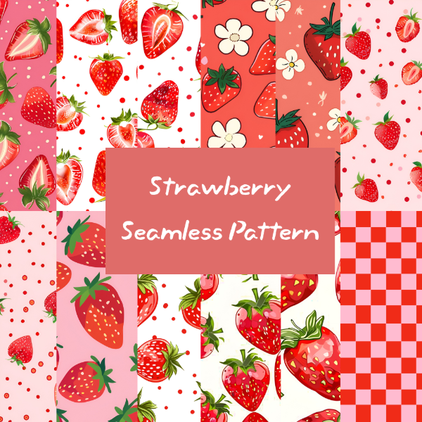 Producto - Colección Frutillas - Estampados Frutales - PA-FR05