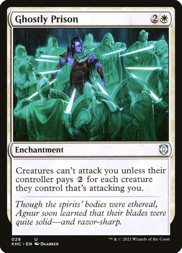 Producto - Ghostly Prison #26  Kaldheim Commander
