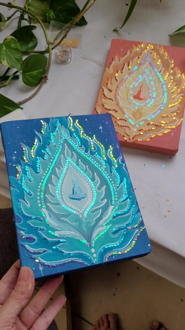 Producto - Llama Sagrada Azul