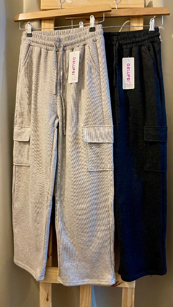 Producto - PALAZZO CARGO PANA C/frizza