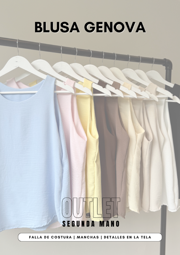 Producto - OUTLET - Blusa GENOVA