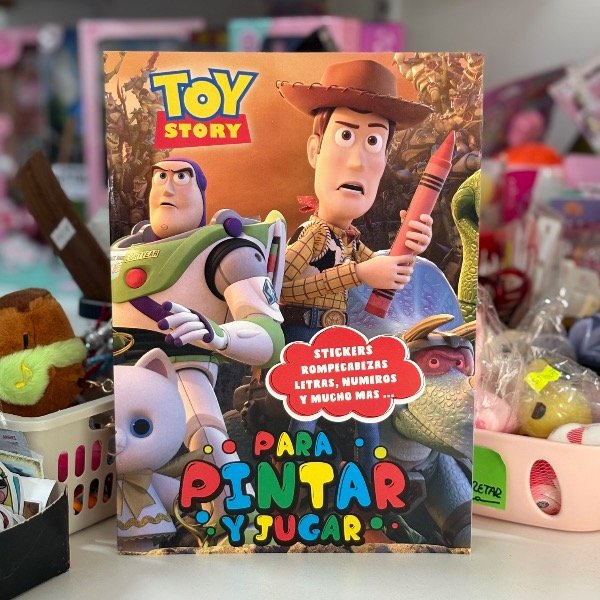 Producto - Libro de Colorear Toy Story Con Stickers 6256