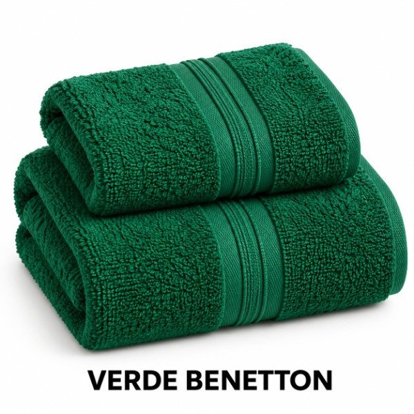 Producto - JUEGO DE TOALLA Y TOALLON PREMIUN PESADO 500 GRS FRANCO VALENTE COD 251 - 7