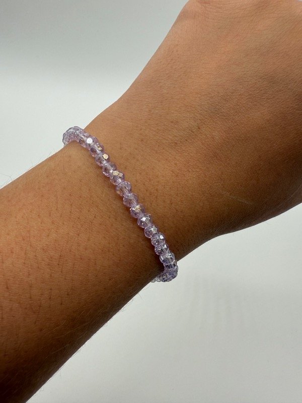 Producto - Cristal de roca lila - 18 cm