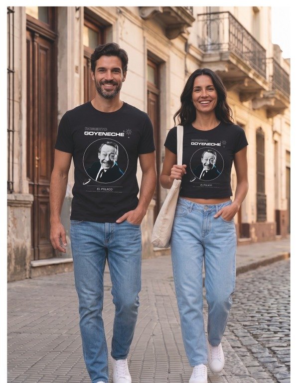 Producto - Remera Roberto Goyeneche El Polaco - Negra - 5