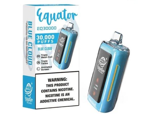 Producto - EQUATOR 30.000 PUFF  BLUE CLOUD ARANDANOS