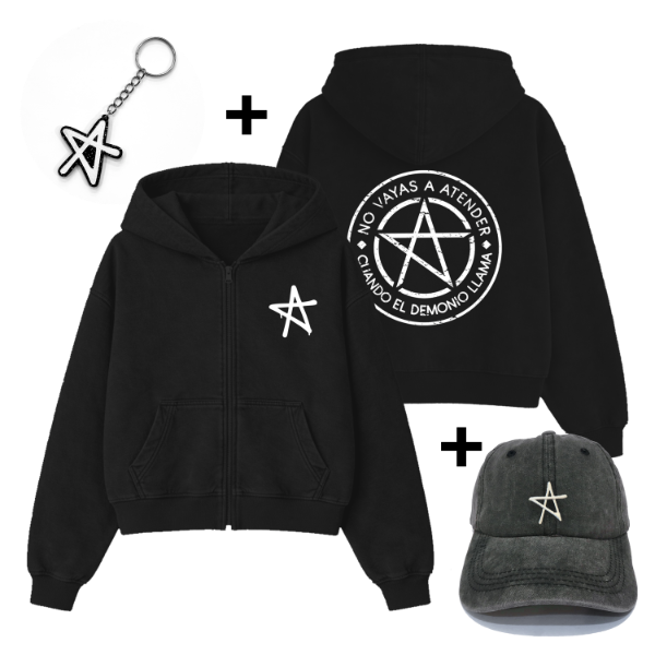 Producto - Combo Lali - Campera + Gorra + Llavero