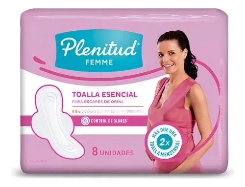 Producto - Toalla femenina Plenitud Femme Esencial x8u