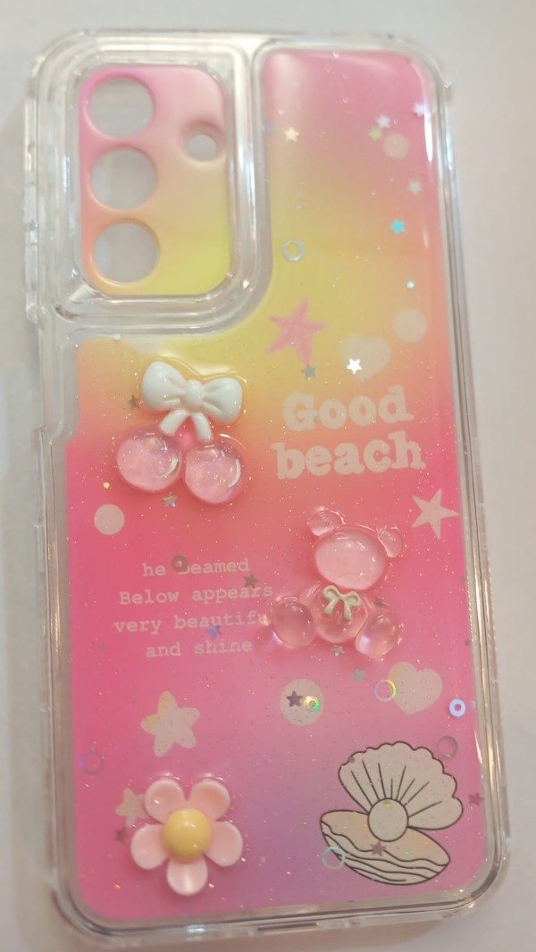 Producto - Funda con Charms Rosa para Samsung A26