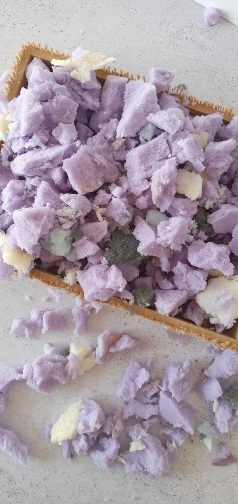 Producto - Copos de goma espuma 1 Kg.