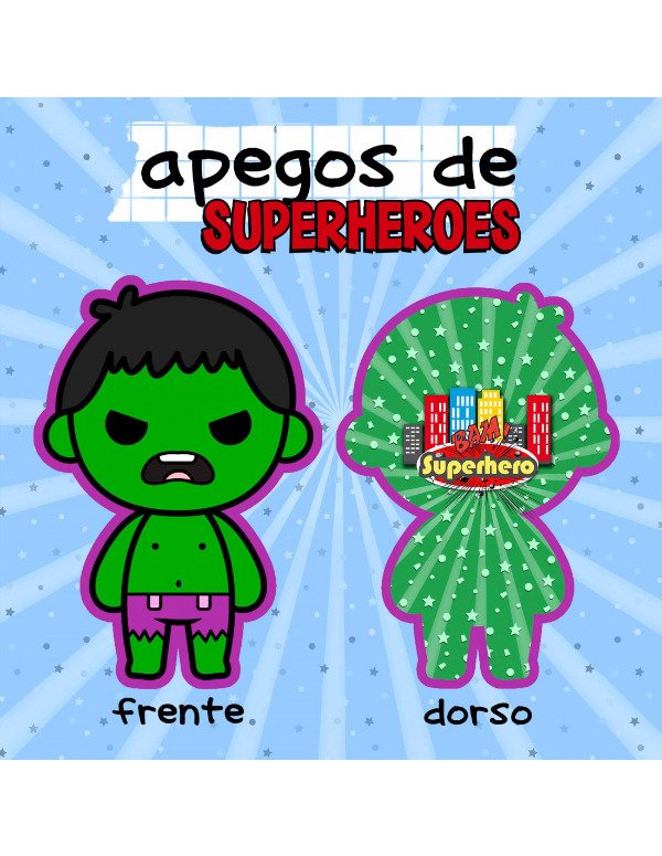 Producto - Muñeco Almohada Apego Personalizado SUPERHEROES #12