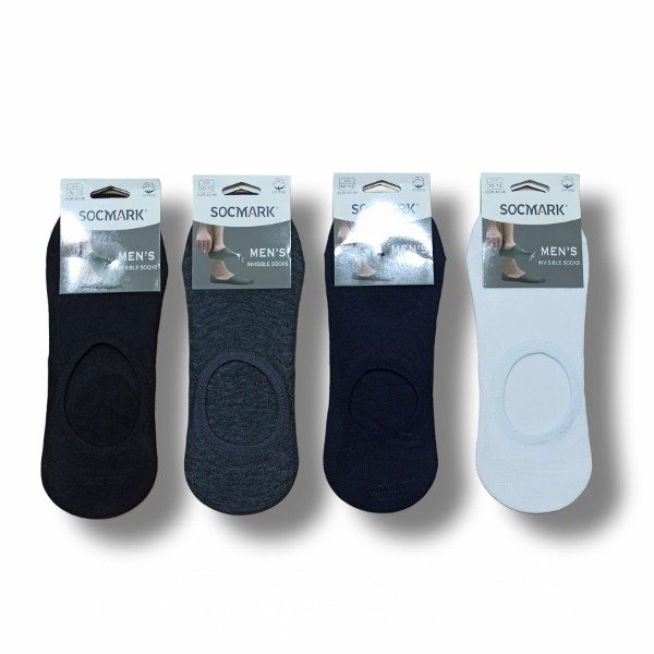 Producto - DOCENA CERRADA - Invisibles Hombre Clasicas - SOQUETES ADULTOS