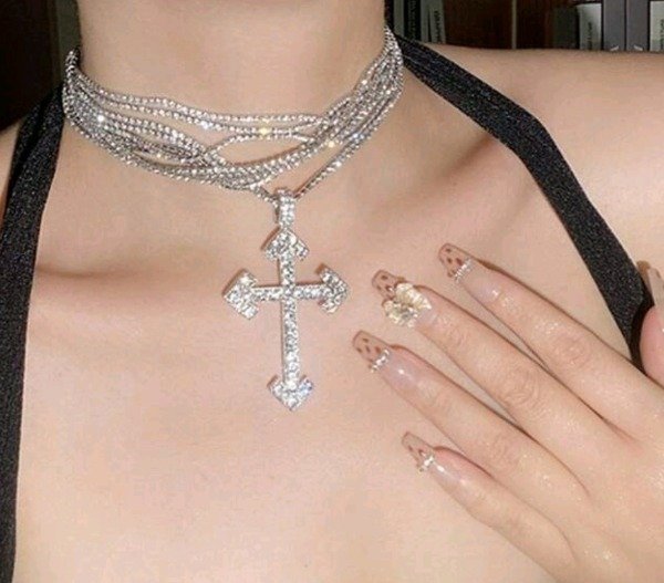Producto - Collar Glitter Cross