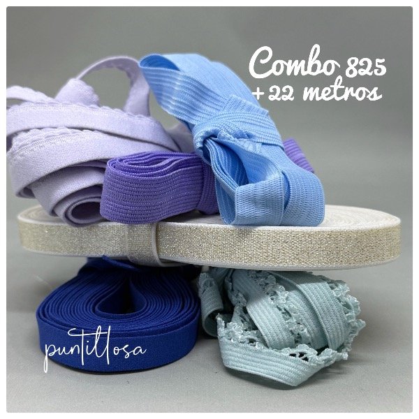 Producto - Combo 425- Elásticos Surtidos +22 metros