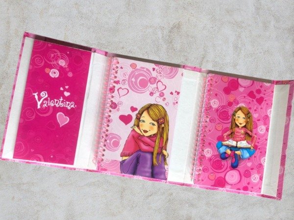 Producto - Triple mini anotador Valentina - 0