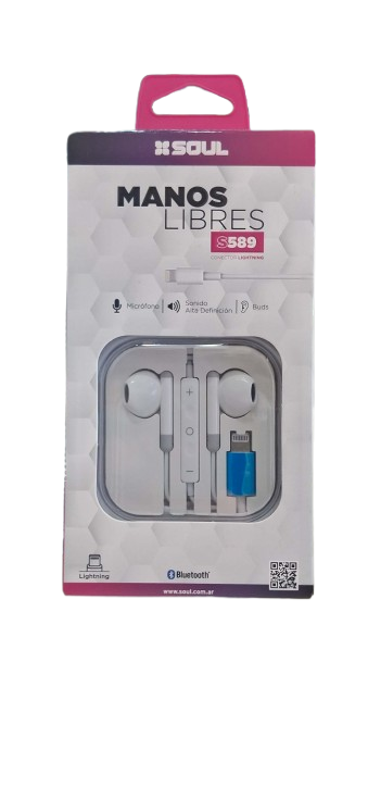 Producto - Auricules ficha iPhones (lightning)