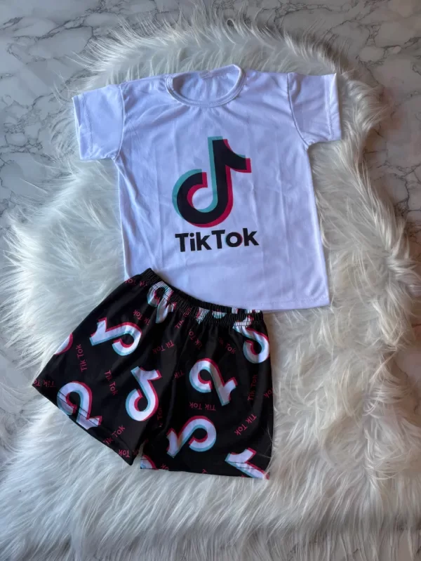 Producto - Pijama Tik Tok manga corta niños