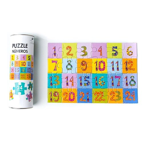 Producto - PUZZLE NÚMEROS (24 PIEZAS) - 0