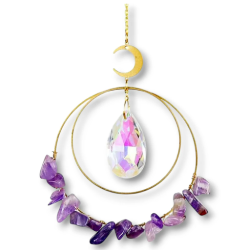 Producto - Colgante CRISTALES DOS CÍRCULOS - 1