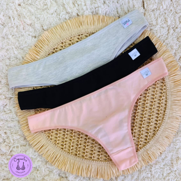 Producto - COLALESS ALGODÓN Y LYCRA BÁSICA pack x 3 - 30150