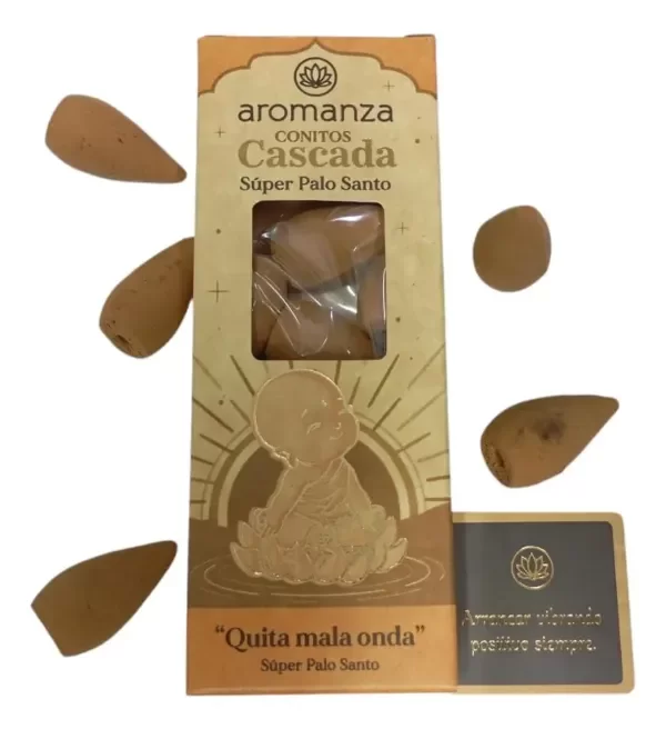 Producto - Cono Cascada Aromanza X10 SÚPER PALO SANTO