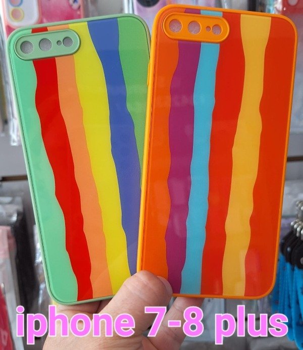 Producto - Fundas arcoiris. IPhone 7-8 plus