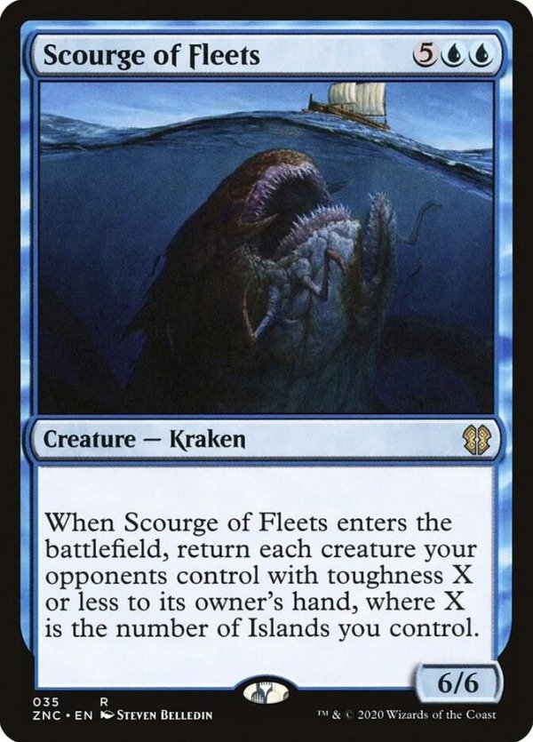 Producto - Scourge of Fleets  Zendikar Rising Commander