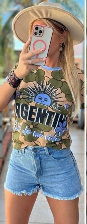 Producto - Remera Arg Flores