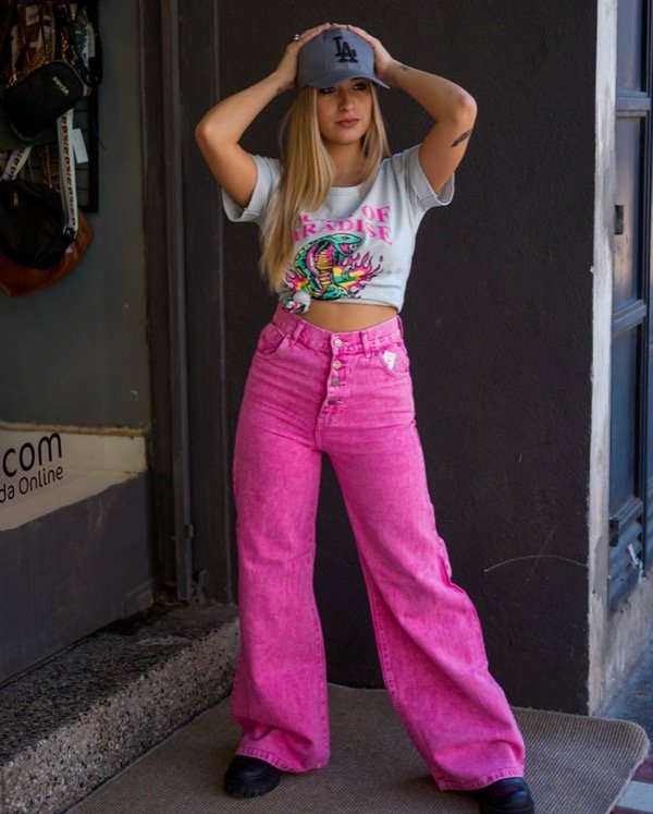 Full WIDE LEG ROSA - Akualole chic