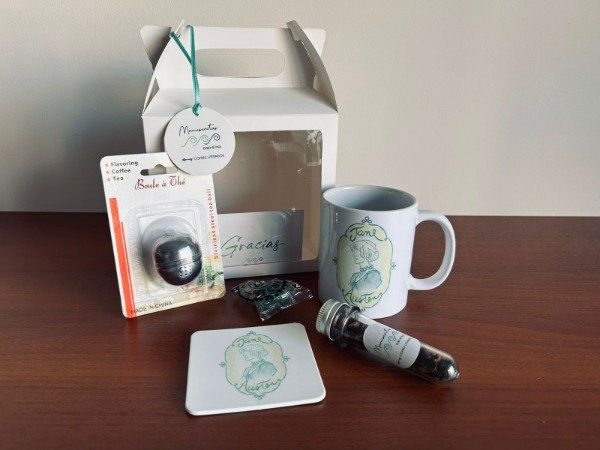 Producto - Box Té Manuscrito/ Jane Austen