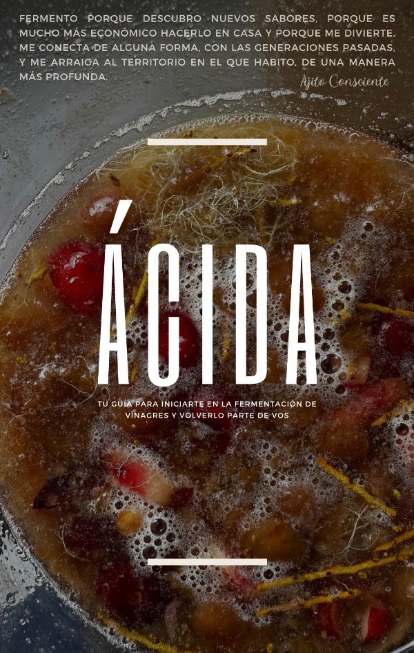 Producto - Ácida - tu guía para hacer vinagres y no parar