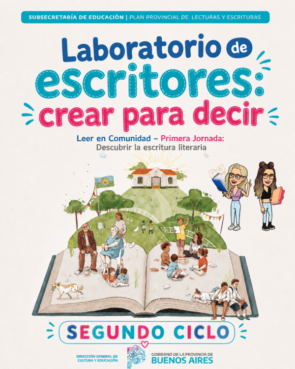 Producto - Laboratorio de escritores. crear para decir. Primera Jornada: Descubrir