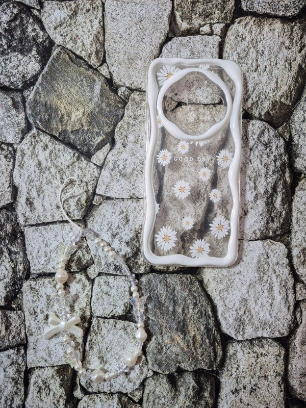 Producto - Funda tpu diseño con holder Xiaomi 14C margaritas