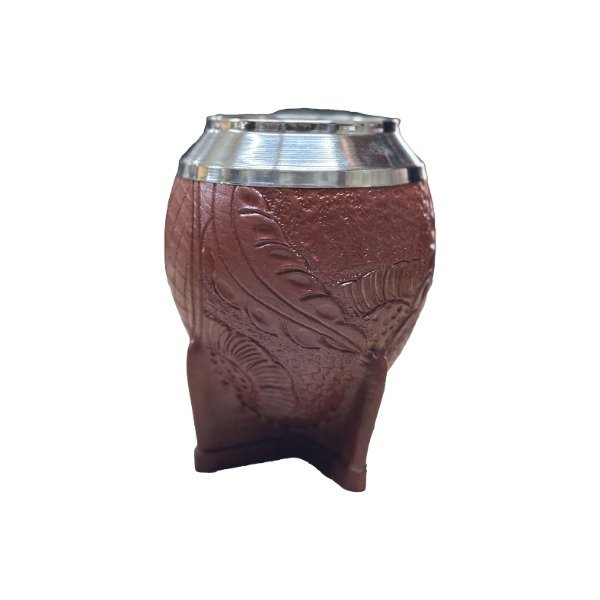 Producto - Art 1066 Torpedo cuero repujado virola lisa